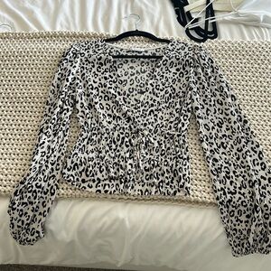 Cheetah blouse